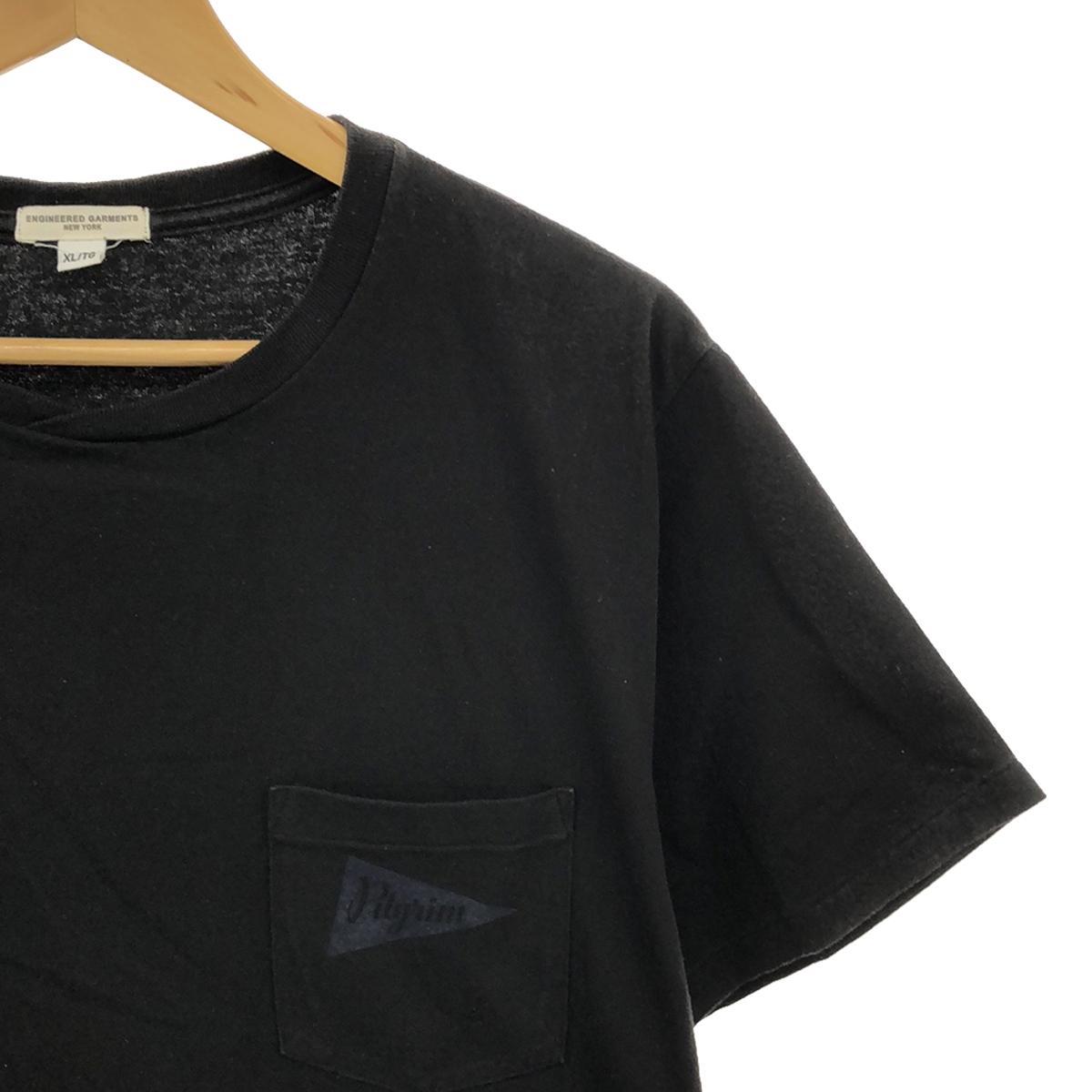 Engineered Garments / Engineered Garments | × Pilgrim Pilgrim collaboration logo print pocket T-shirt | XL | Men's