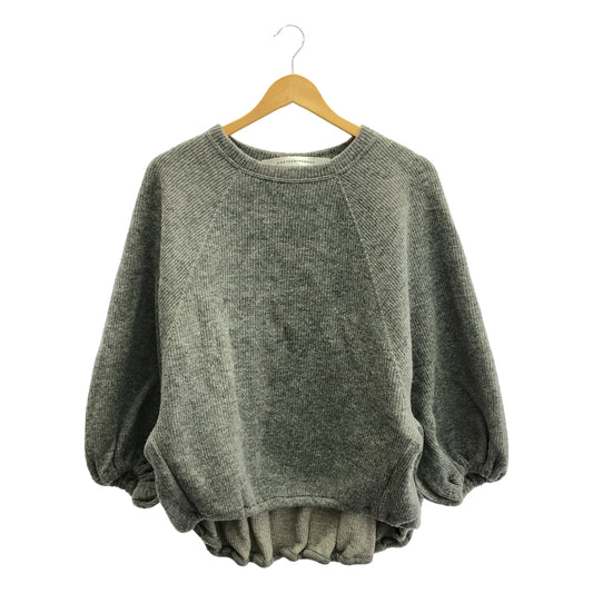 IENA / イエナ | COGTHEBIGSMOKE/ GLORIA PUFF SLV TOP スウェット | F | グレー | レディース