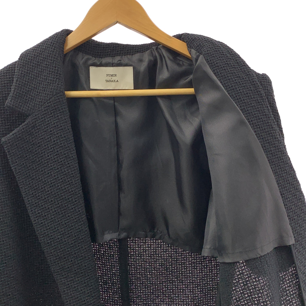 FUMIE=TANAKA / 후미에 타나카 | nature hlfe JK 노치 드래퍼 재킷 | 2 |