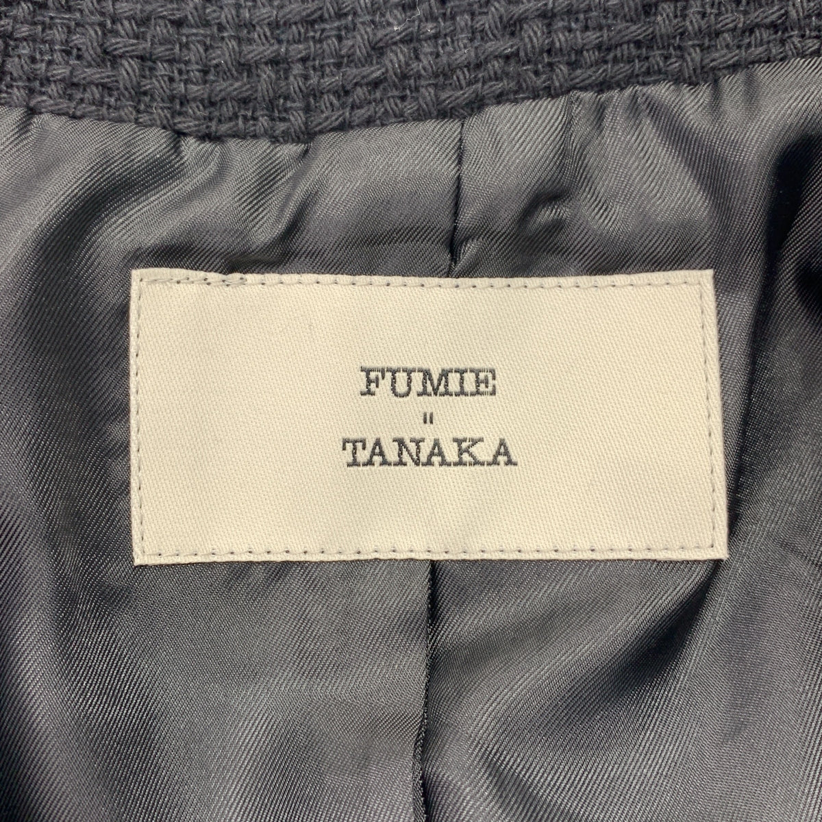 FUMIE=TANAKA / 후미에 타나카 | nature hlfe JK 노치 드래퍼 재킷 | 2 |