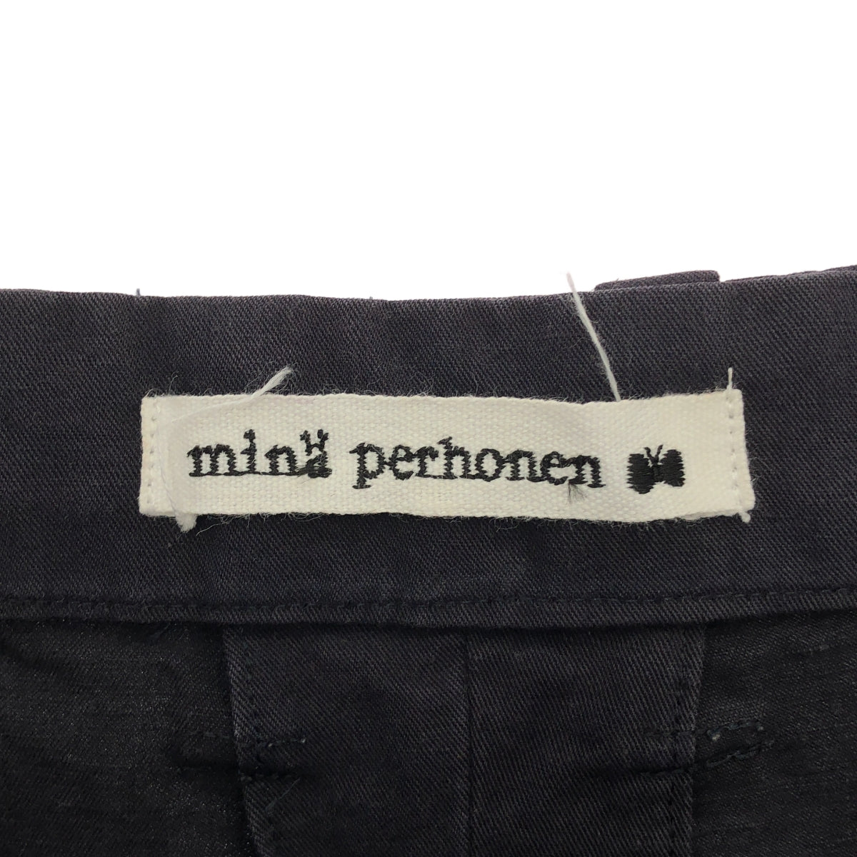 mina perhonen | nessa 棉麻兩褶錐形褲 | 36碼 | 海軍藍 | 女款