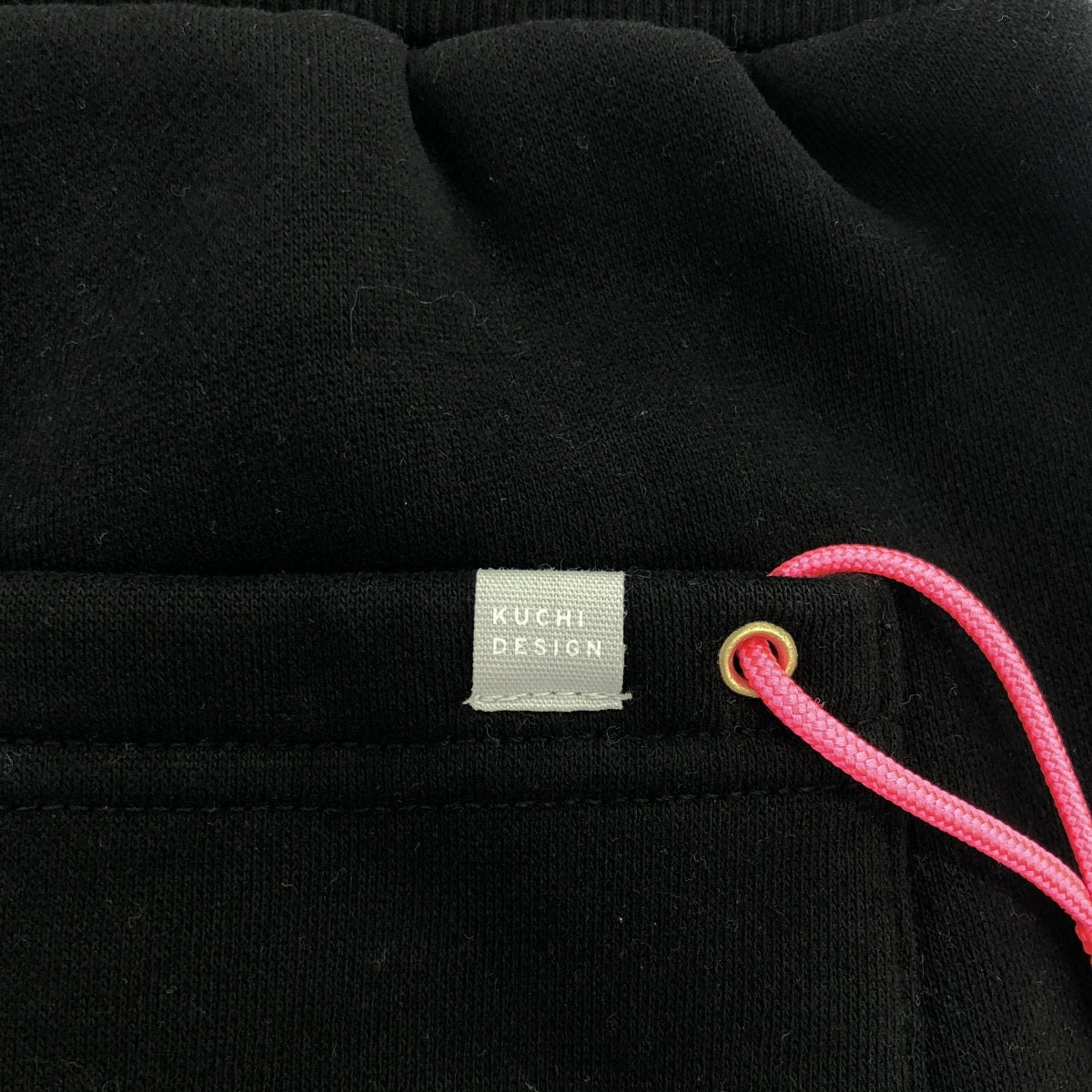 KUCHI DESIGN / クチデザイン | コットン混 スウェットパンツ | S | ブラック | メンズ