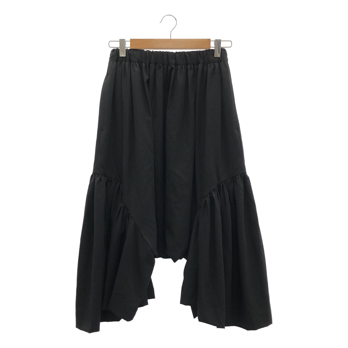 COMME des GARCONS / コムデギャルソン | 2023SS | ウール ギャザー ワイド サルエルパンツ | XS |
