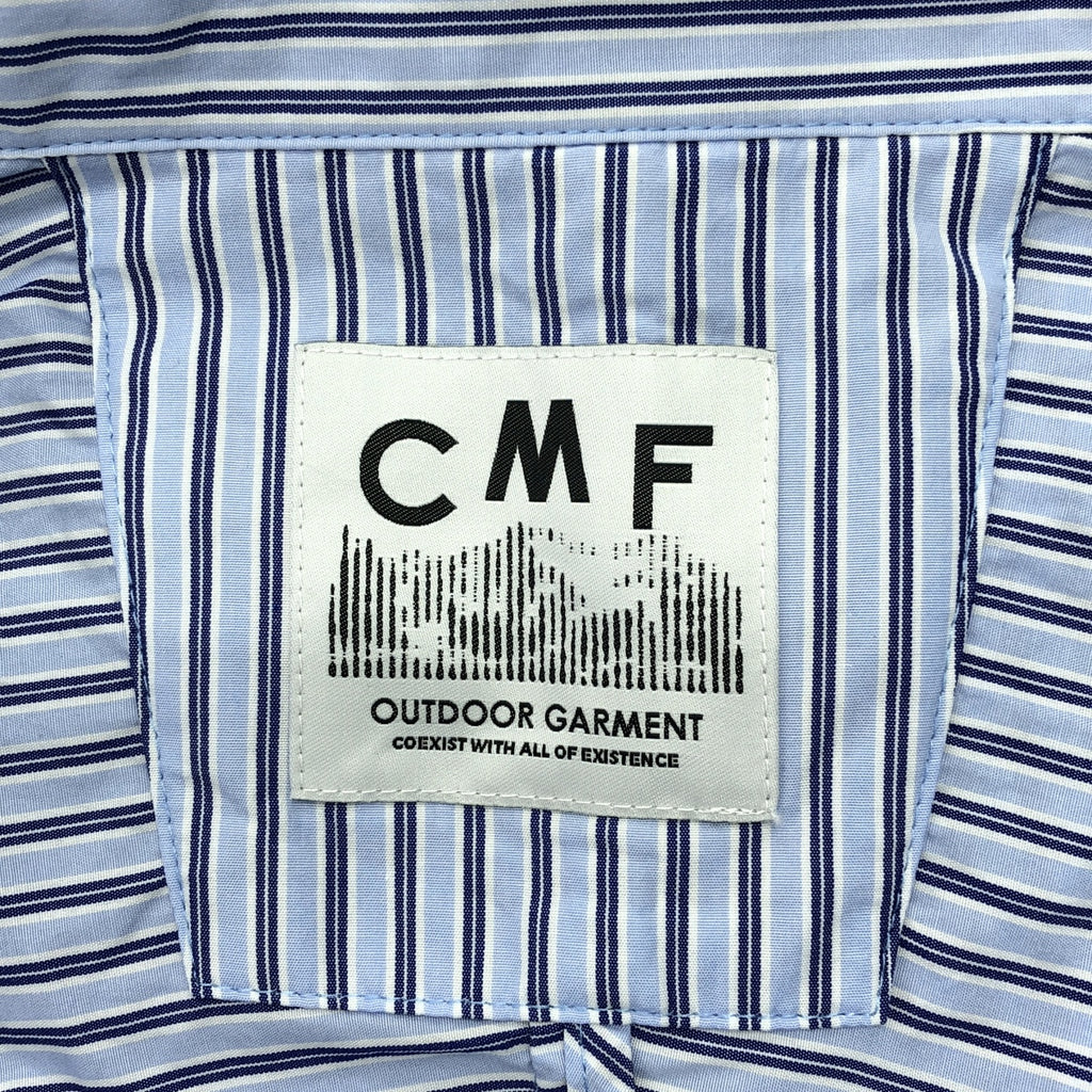 CMF 戶外服飾 | 包覆式襯衫 棉質條紋包覆式襯衫 | L 碼 | 男款
