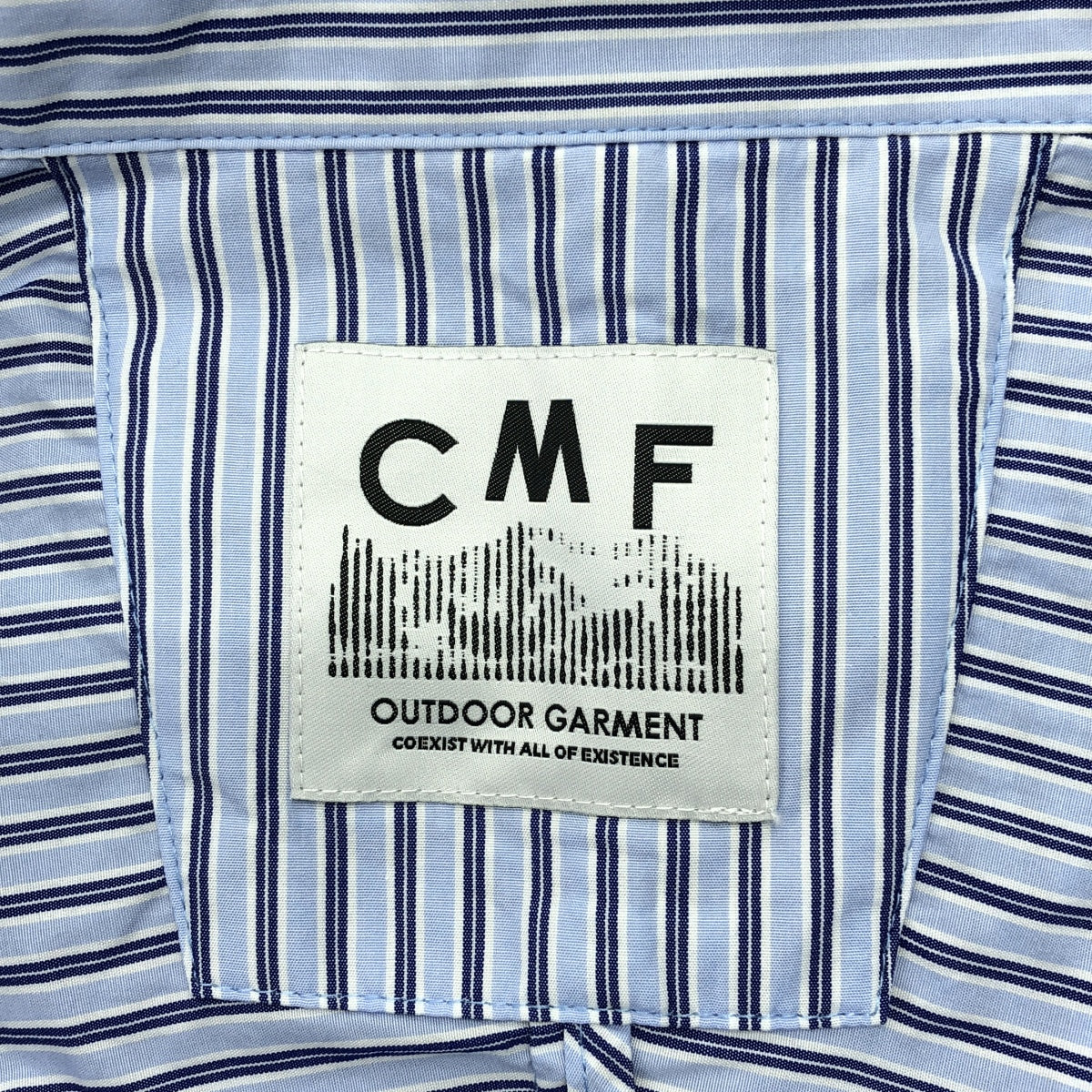 CMF 戶外服飾 | 包覆式襯衫 棉質條紋包覆式襯衫 | L 碼 | 男款