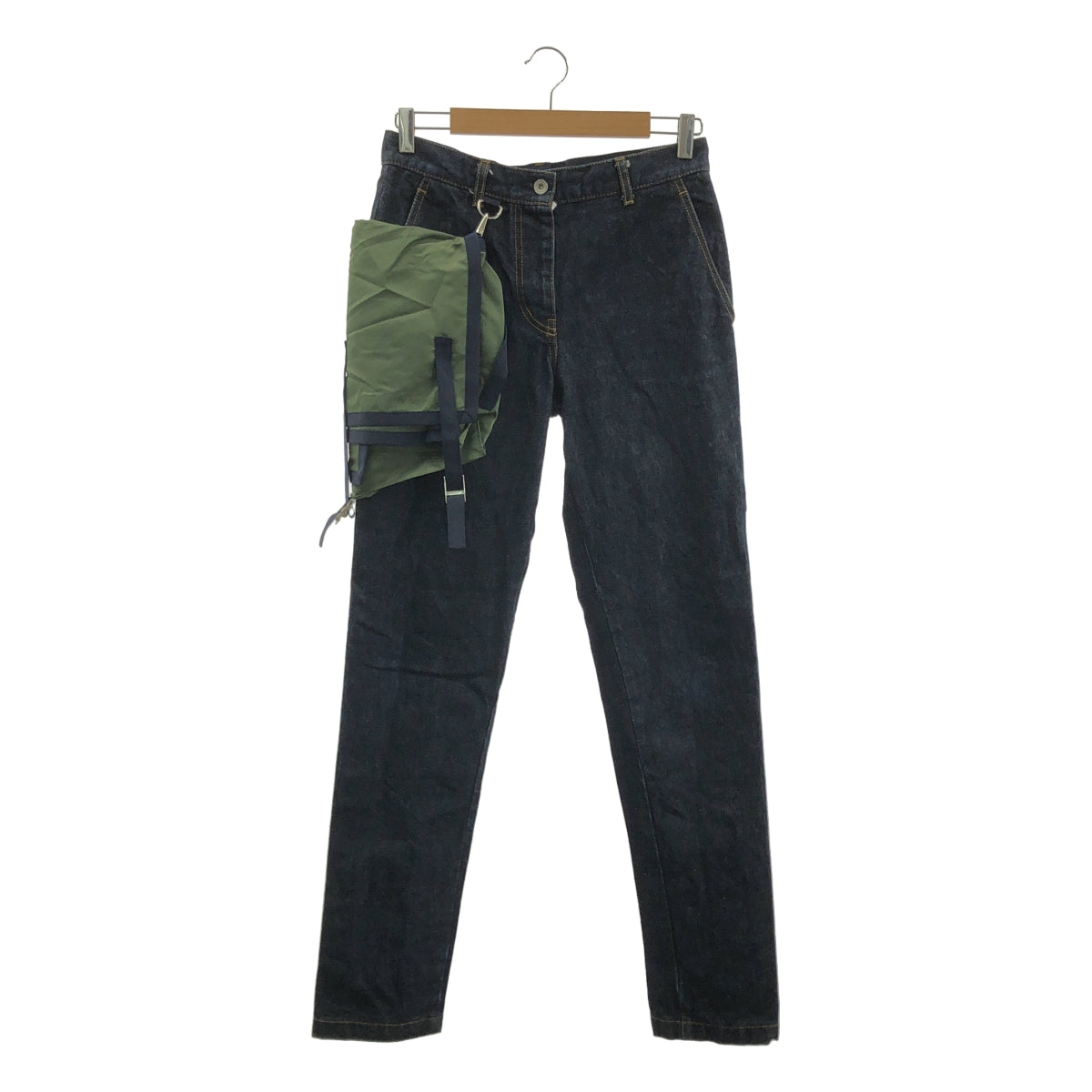 sacai / サカイ | ウエストポケット付き ジップ デニムパンツ | 2 | レディース
