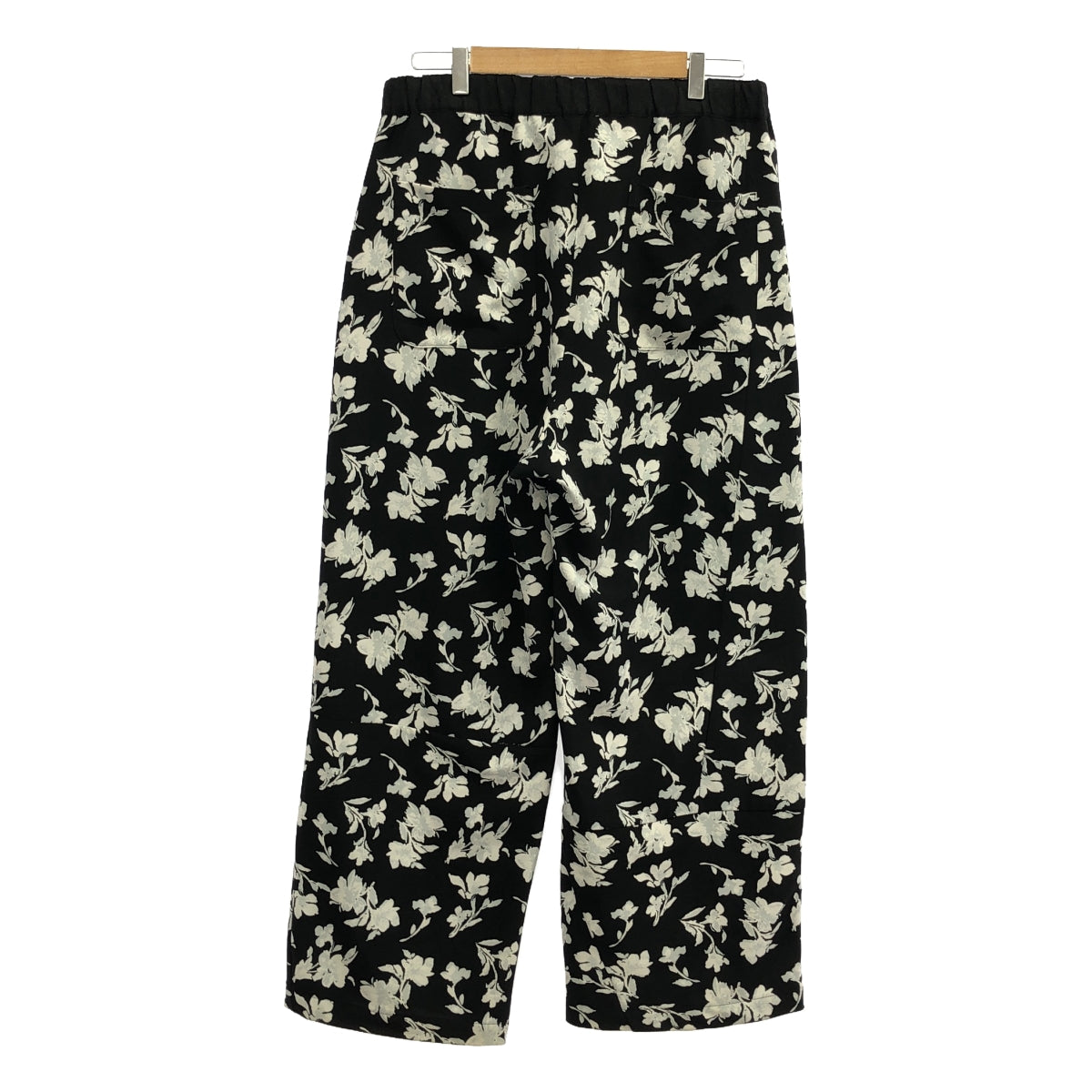 YEAH RIGHT!! | Flower pattern remake patchwork wide easy pants | 02 | Women's