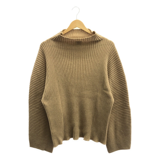 BASErange / Baserange | Wool high neck rib knit | S | Women's