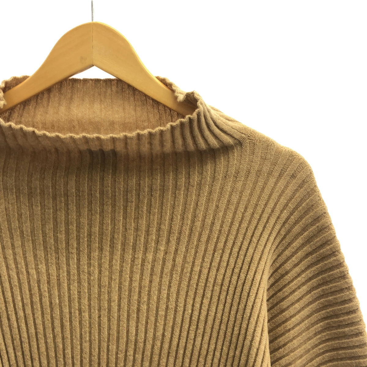 BASErange / Baserange | Wool high neck rib knit | S | Women's