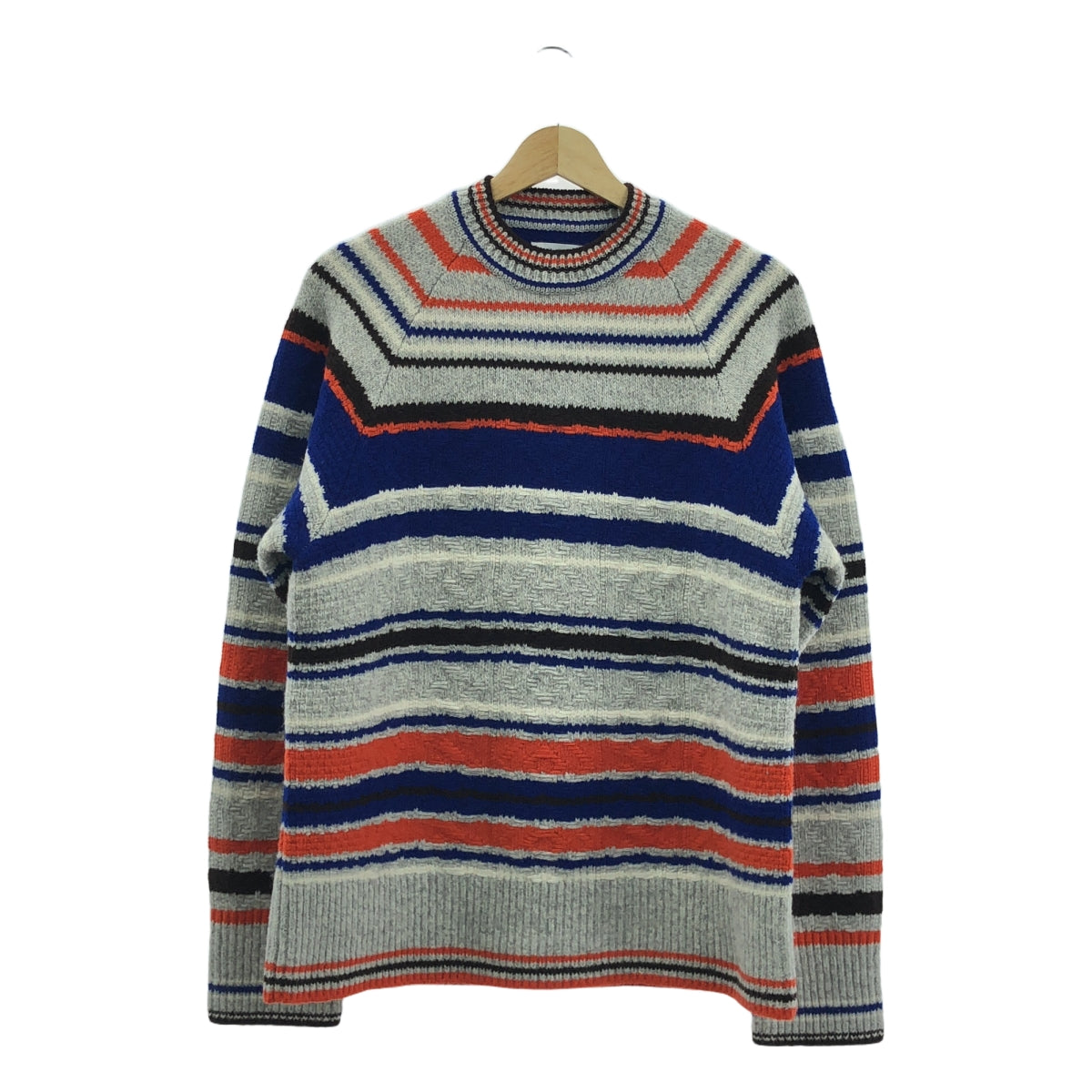 【美品】  Kota Gushiken / コウタグシケン | 2022AW | Aranish Border Jumper ボーダー ニット | 1 | マルチカラー | メンズ