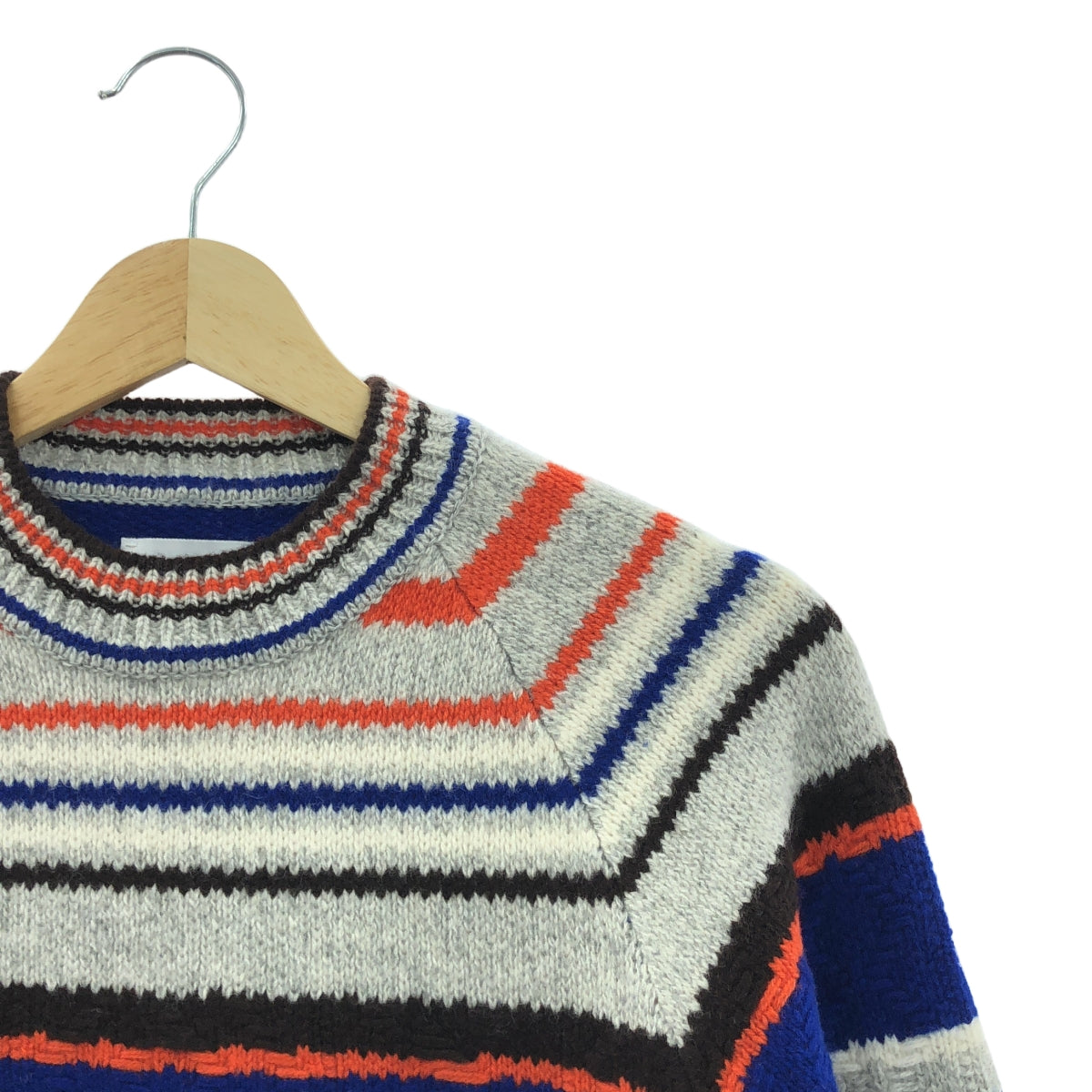 【美品】  Kota Gushiken / コウタグシケン | 2022AW | Aranish Border Jumper ボーダー ニット | 1 | マルチカラー | メンズ