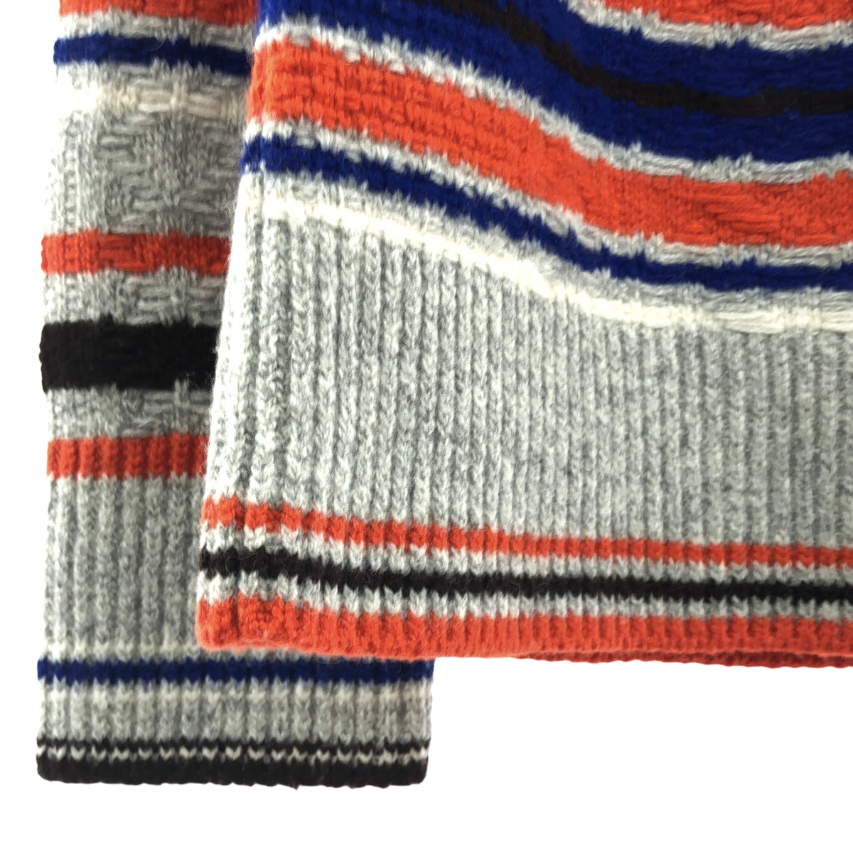 【美品】  Kota Gushiken / コウタグシケン | 2022AW | Aranish Border Jumper ボーダー ニット | 1 | マルチカラー | メンズ