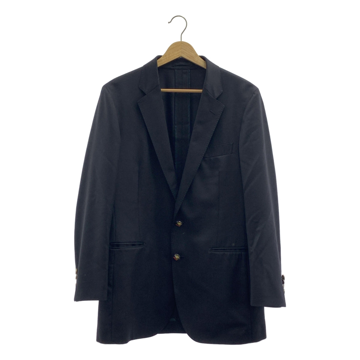 District UNITED ARROWS / ディストリクトユナイテッドアローズ | ウール メタルボタン 2B テーラードジャケット | 46 | メンズ