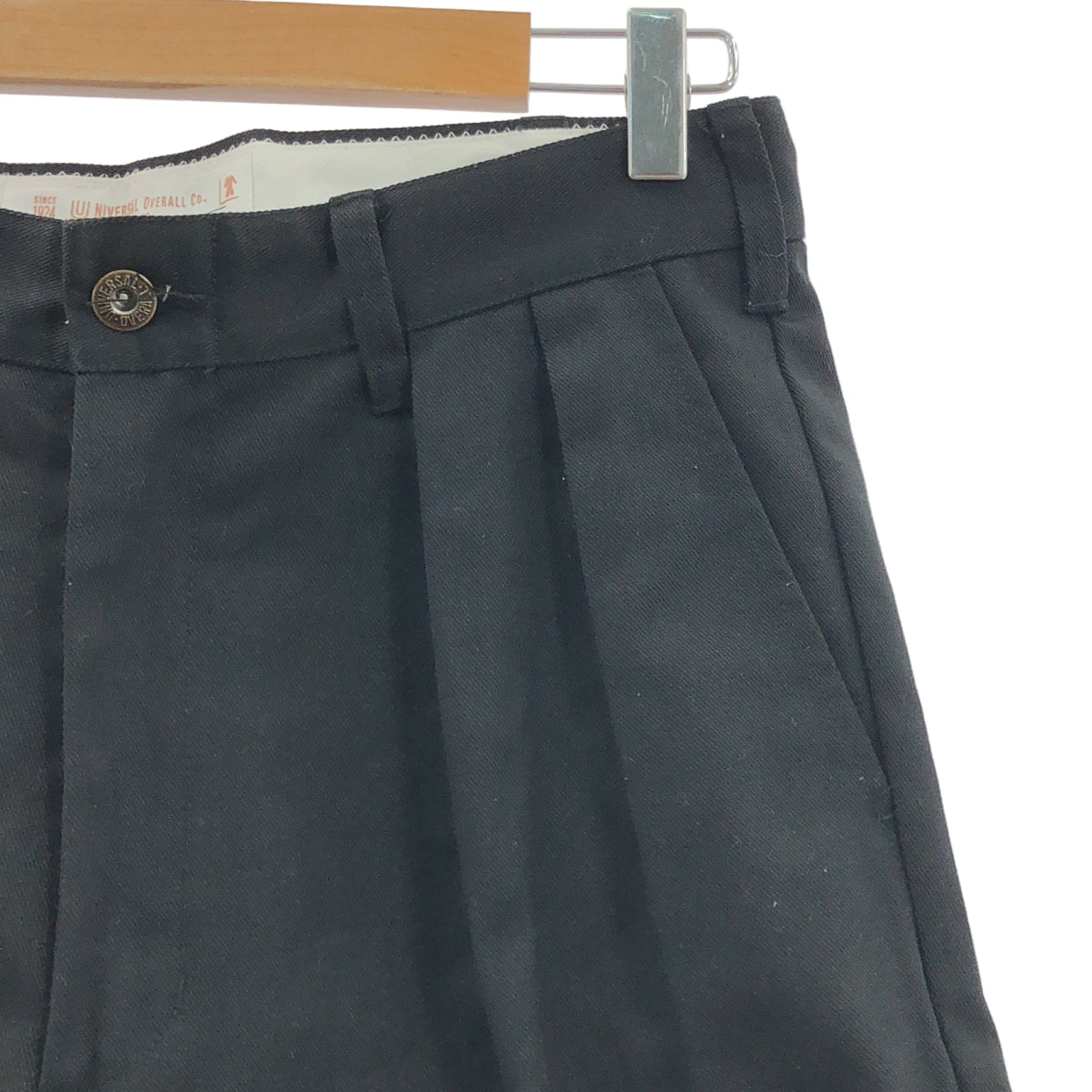 [狀況極佳] 通用工裝褲 | 2025SS | JOURNAL STANDARD relume 獨家傳承系列褶襉長褲 | M碼 | 黑色 | 男款