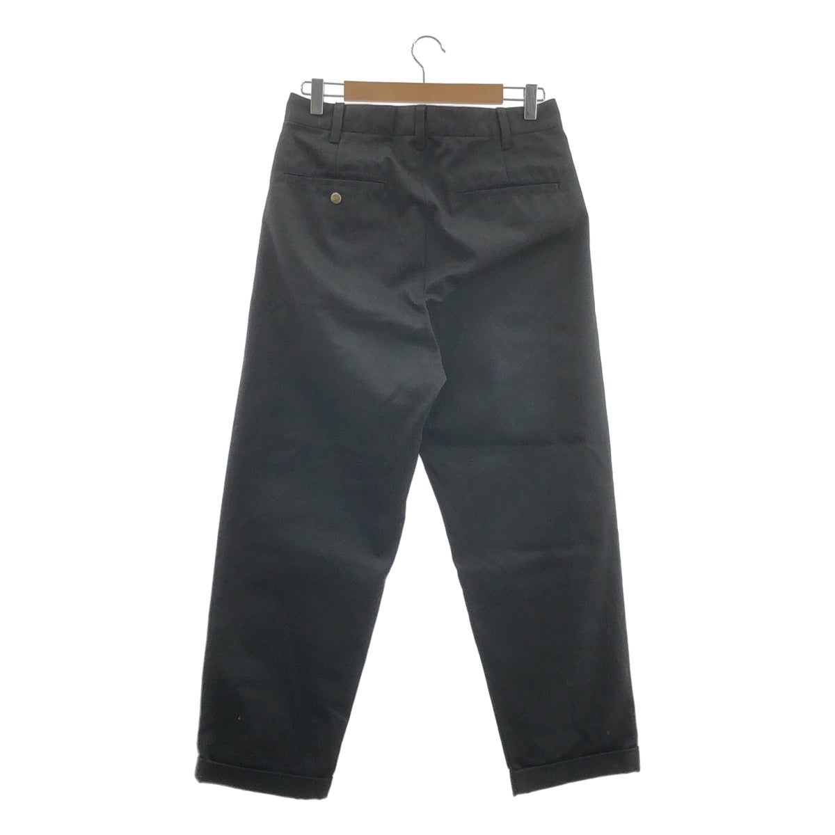 [狀況極佳] 通用工裝褲 | 2025SS | JOURNAL STANDARD relume 獨家傳承系列褶襉長褲 | M碼 | 黑色 | 男款