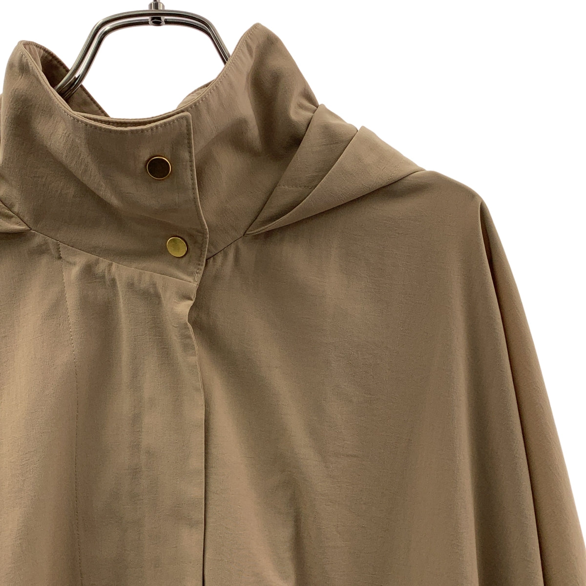 IENA / イエナ | 2021SS | ドルマン ライト フーデッドコート | 36 | ベージュ | レディース