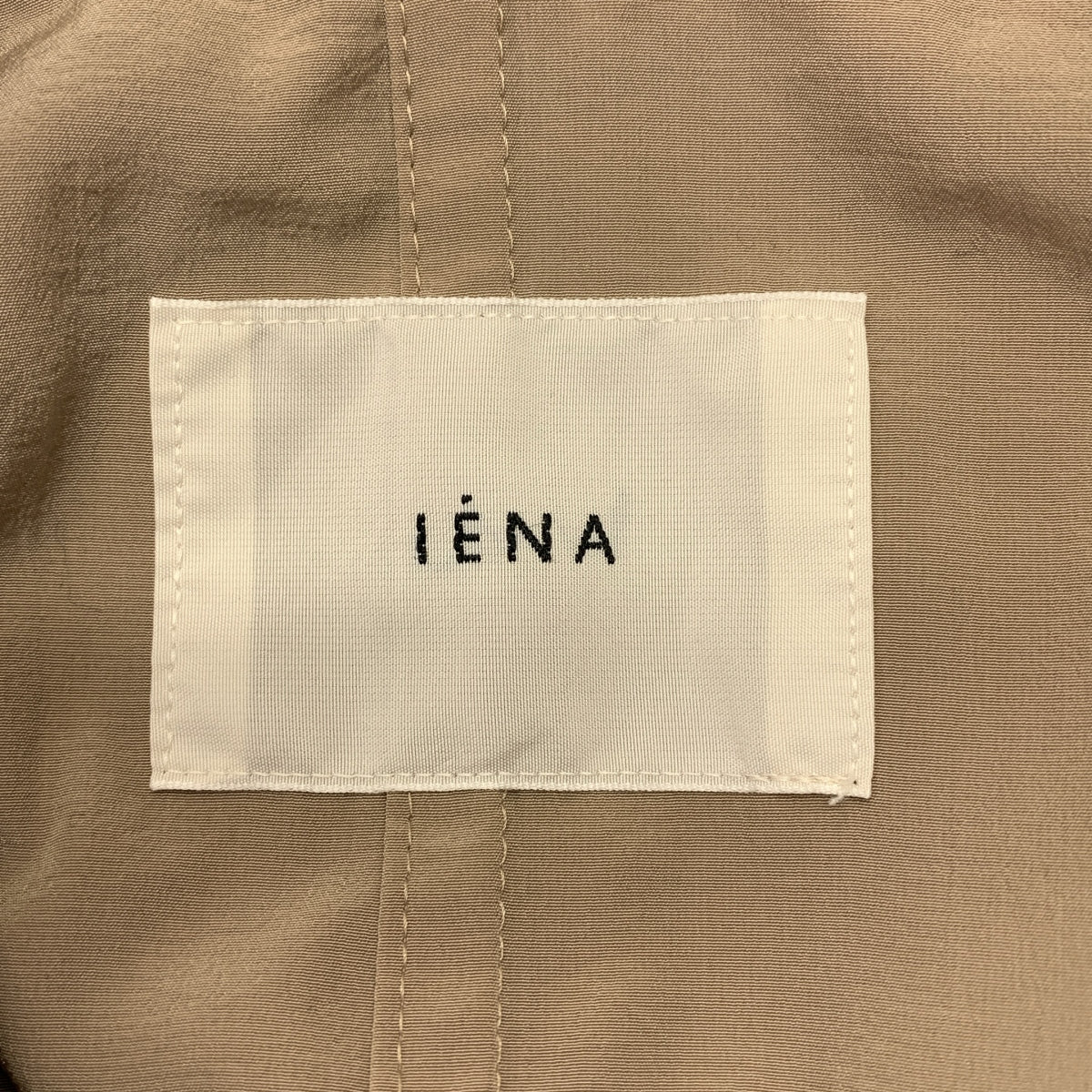 IENA / イエナ | 2021SS | ドルマン ライト フーデッドコート | 36 | ベージュ | レディース