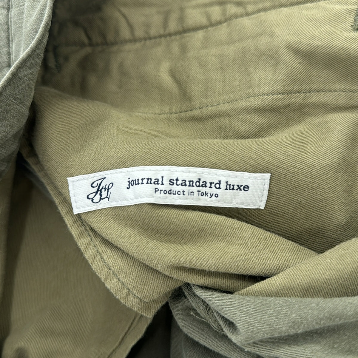 journal standard luxe / ジャーナルスタンダードラックス | 2023AW | バックサテン ミリタリーパンツ | S | レディース
