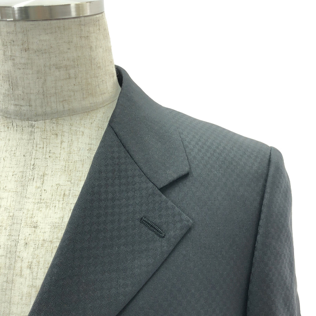[品相良好] COMME des GARCONS HOMME DEUX | 2024秋冬 |全身提花訂製外套 | S |黑色 |男士