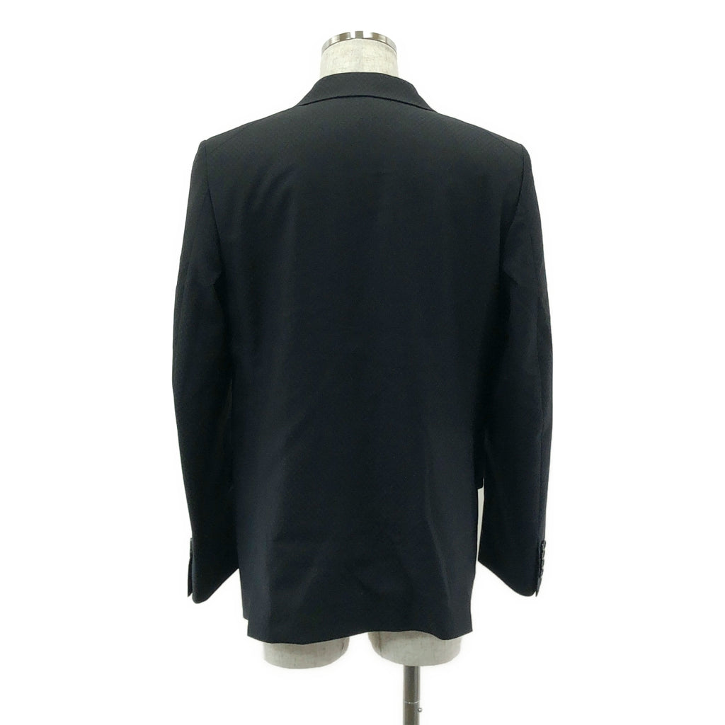 [品相良好] COMME des GARCONS HOMME DEUX | 2024秋冬 |全身提花訂製外套 | S |黑色 |男士