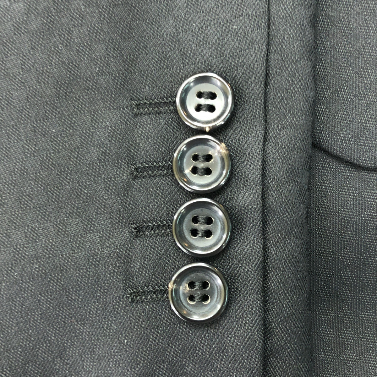 【美品】  COMME des GARCONS HOMME DEUX / コムデギャルソンオムドゥ | 2024AW | 総柄 ジャガード テーラードジャケット | S | ブラック | メンズ