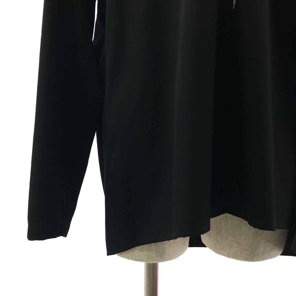 山本耀司男裝 | 2016 秋冬系列 | 復刻 1985-1986 秋冬系列 / 刺繡束腰襯衫 / 開衩套頭衫 | 2 |