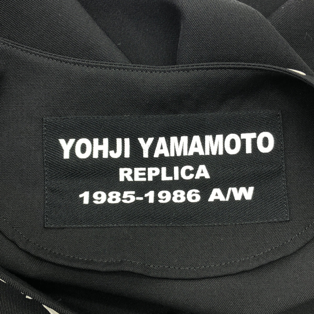 YOHJI YAMAMOTO POUR HOMME / ヨウジヤマモトプールオム | 2016AW | REPLICA 1985-1986 A/W / Embroidery Tunic Shirt  / ステッチワーク スリット プルオーバー | 2 | メンズ