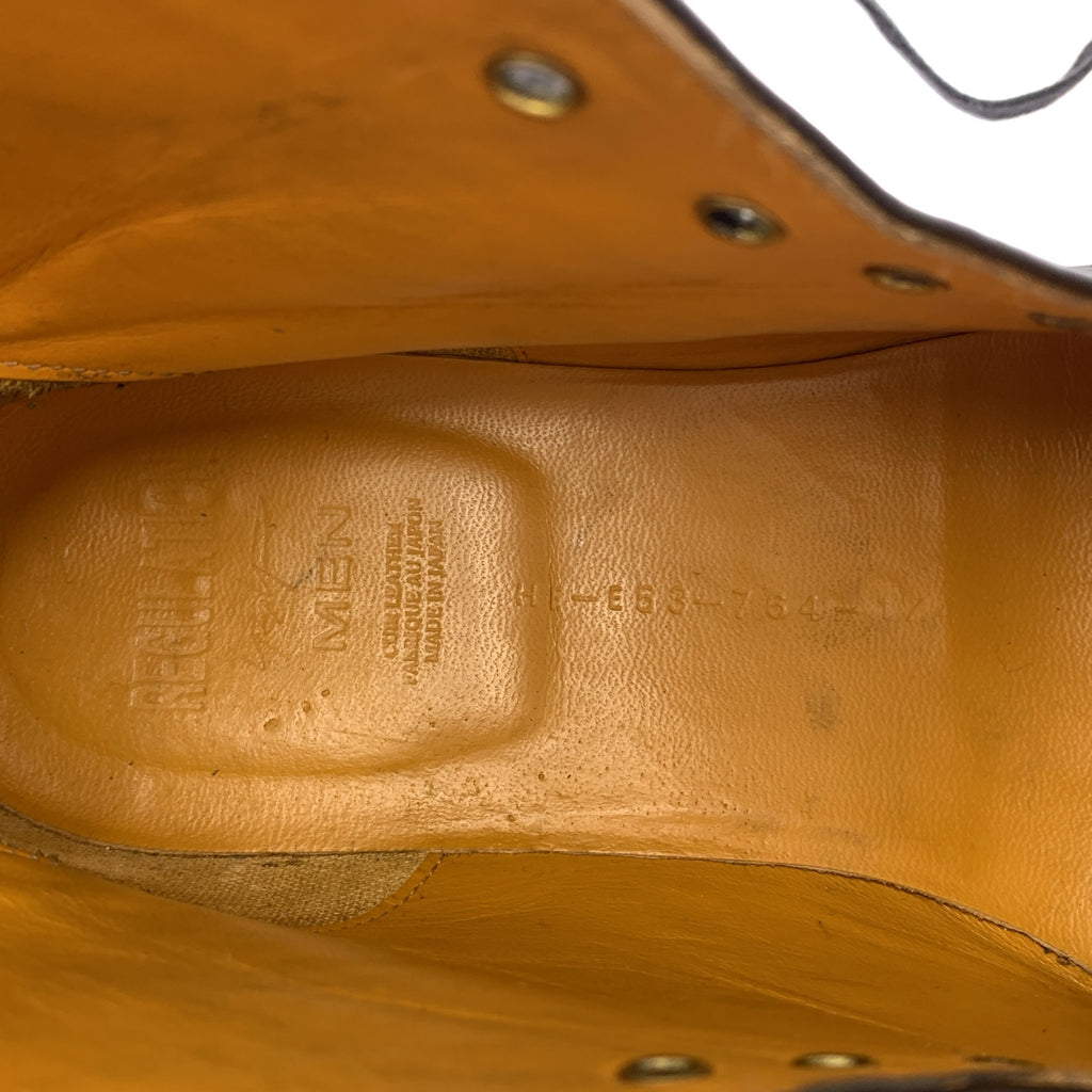 REGULATION Yohji Yamamoto | 2022秋冬 | 玻璃纖維皮革半筒靴 | 皮革繫帶半筒靴