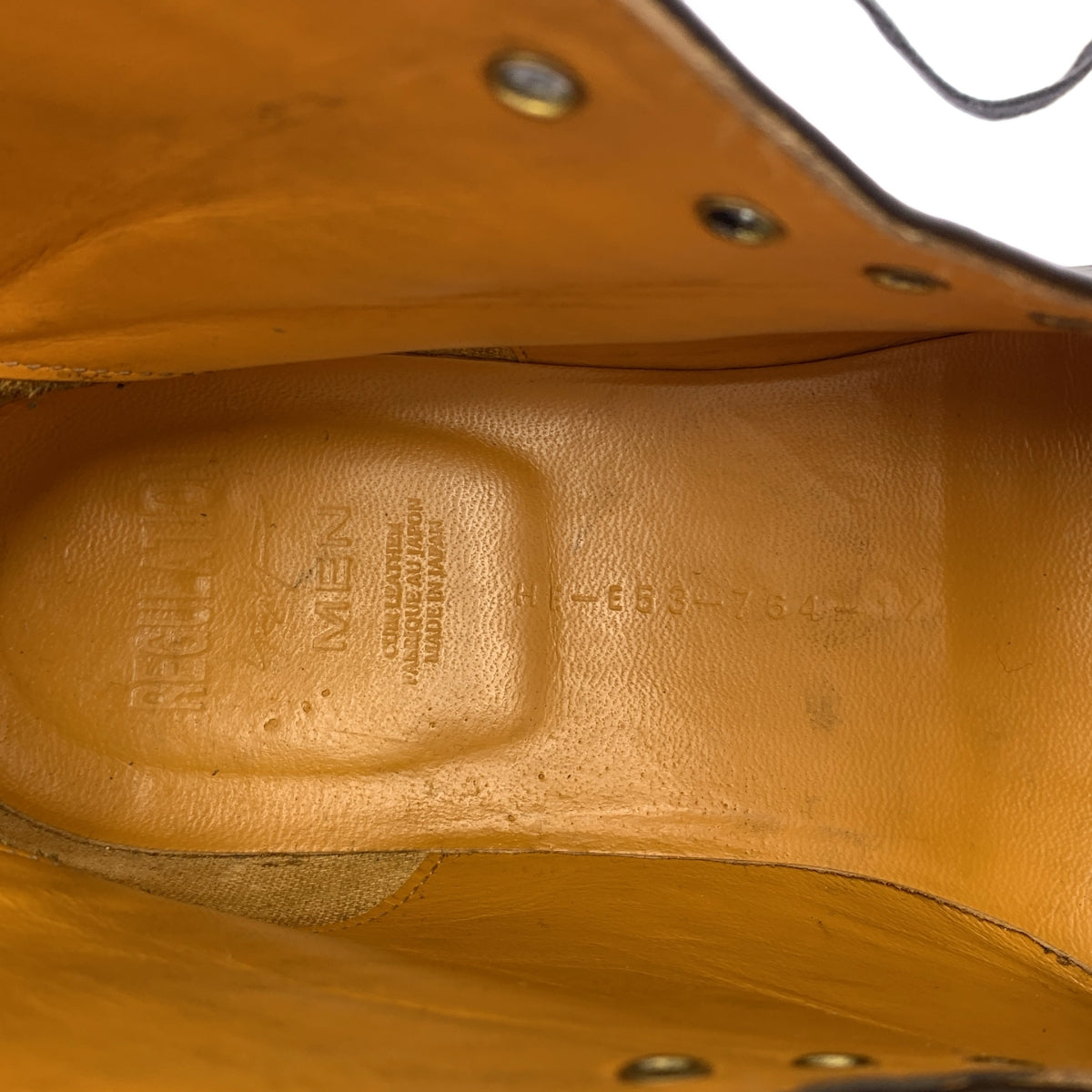 REGULATION Yohji Yamamoto | 2022秋冬 | 玻璃纖維皮革半筒靴 | 皮革繫帶半筒靴