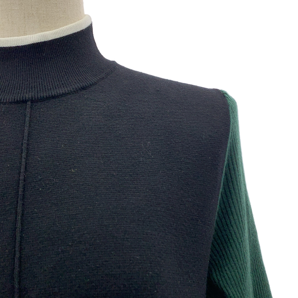 UN3D / アンスリード | 2024AW | TRI-COLLOR COCOON KNIT OP トリコロール ニット ワンピース | 38 | レディース