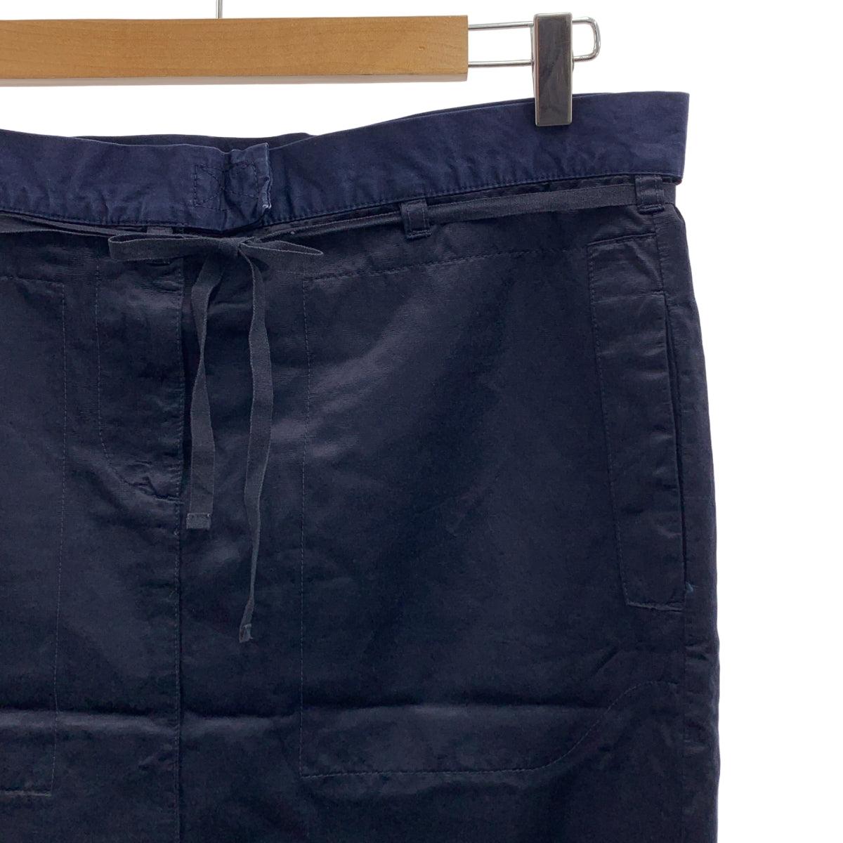 MM6 Martin Margiela / エムエムシックスマルタンマルジェラ | 2006AW | サテン ドローストリング スカート | 42 | レディース