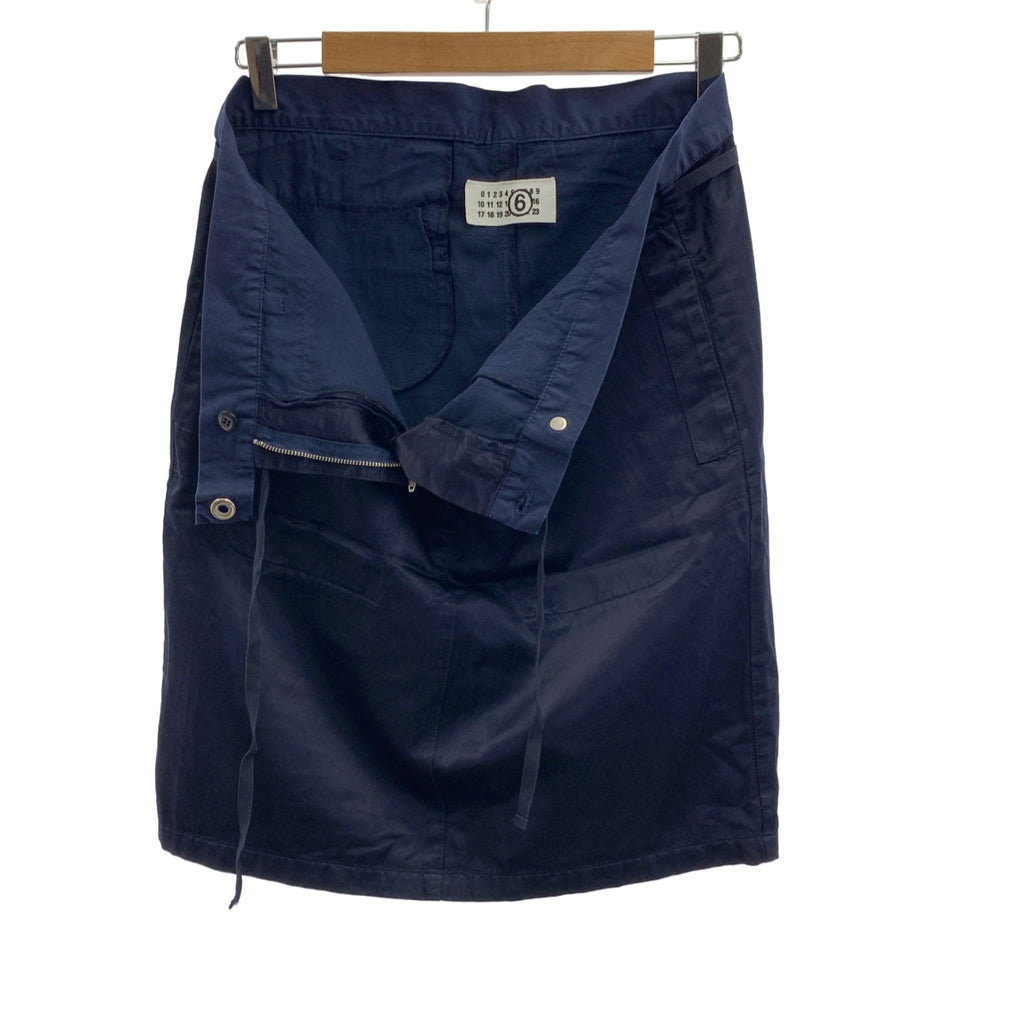 MM6 Martin Margiela / エムエムシックスマルタンマルジェラ | 2006AW | サテン ドローストリング スカート | 42 | レディース