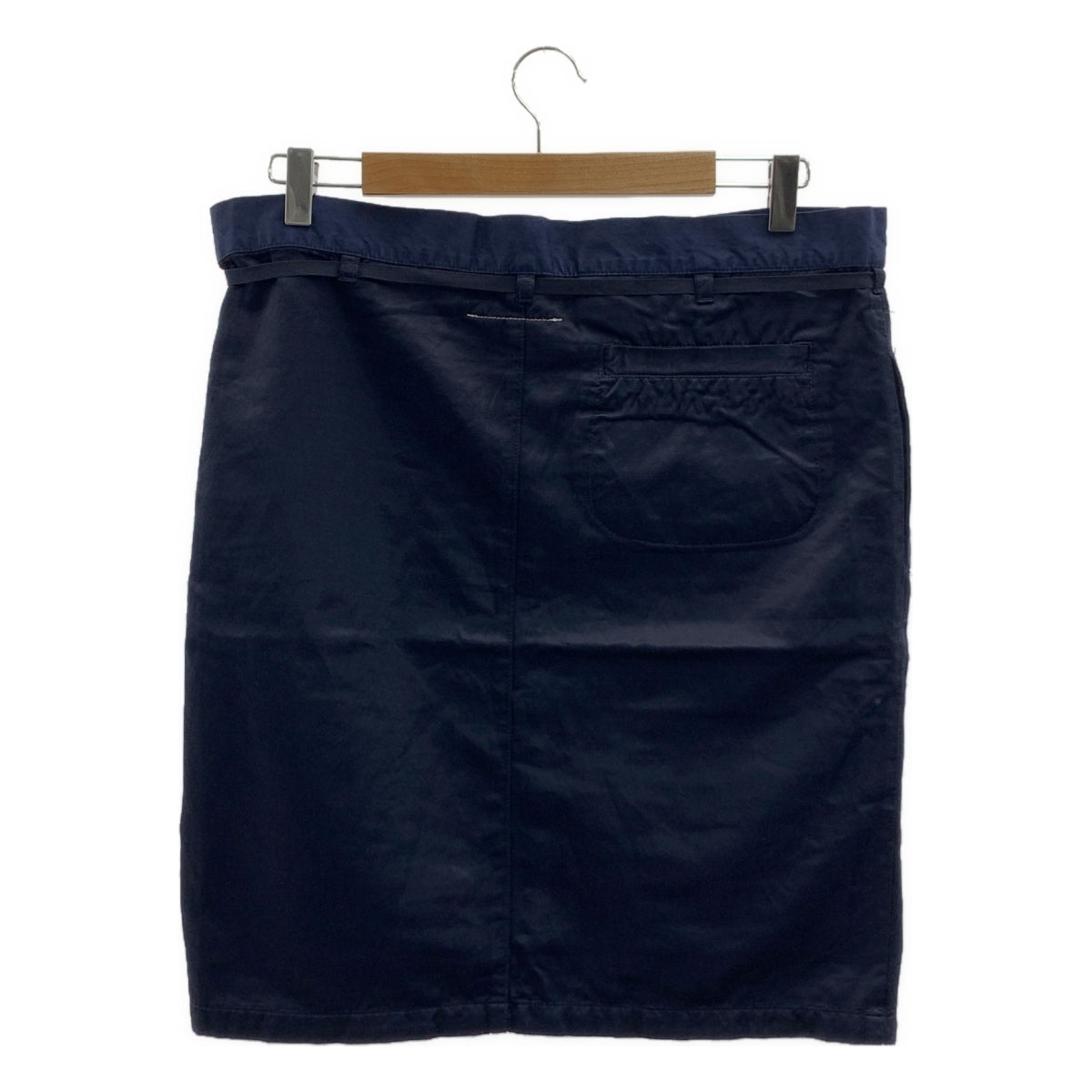 MM6 Martin Margiela / エムエムシックスマルタンマルジェラ | 2006AW | サテン ドローストリング スカート | 42 | レディース