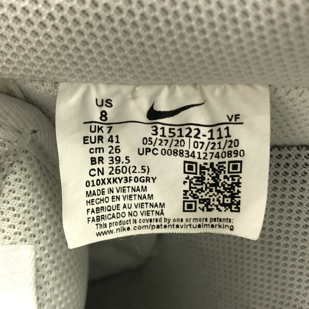 NIKE / 나이키 | AIR FORCE 1 LOW / 315122-111 에어포스 가죽 스니커즈 | 26 | 남성