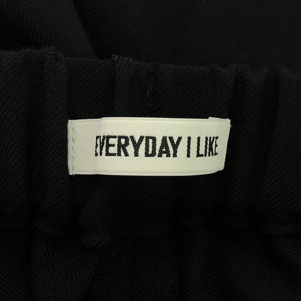 Deuxieme Classe / ドゥーズィエムクラス | 2020AW | EVERYDAY I LIKE. ZIP パンツ | 38 | ブラック | レディース