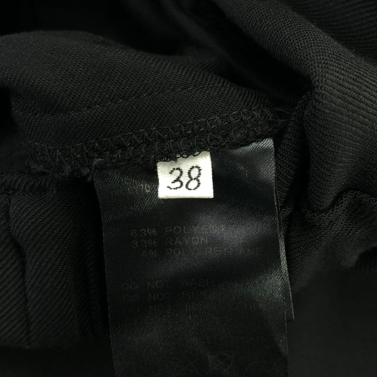 二級 | 2020秋冬 |我喜歡每天。拉鍊褲 | 38 |黑色 |女性的