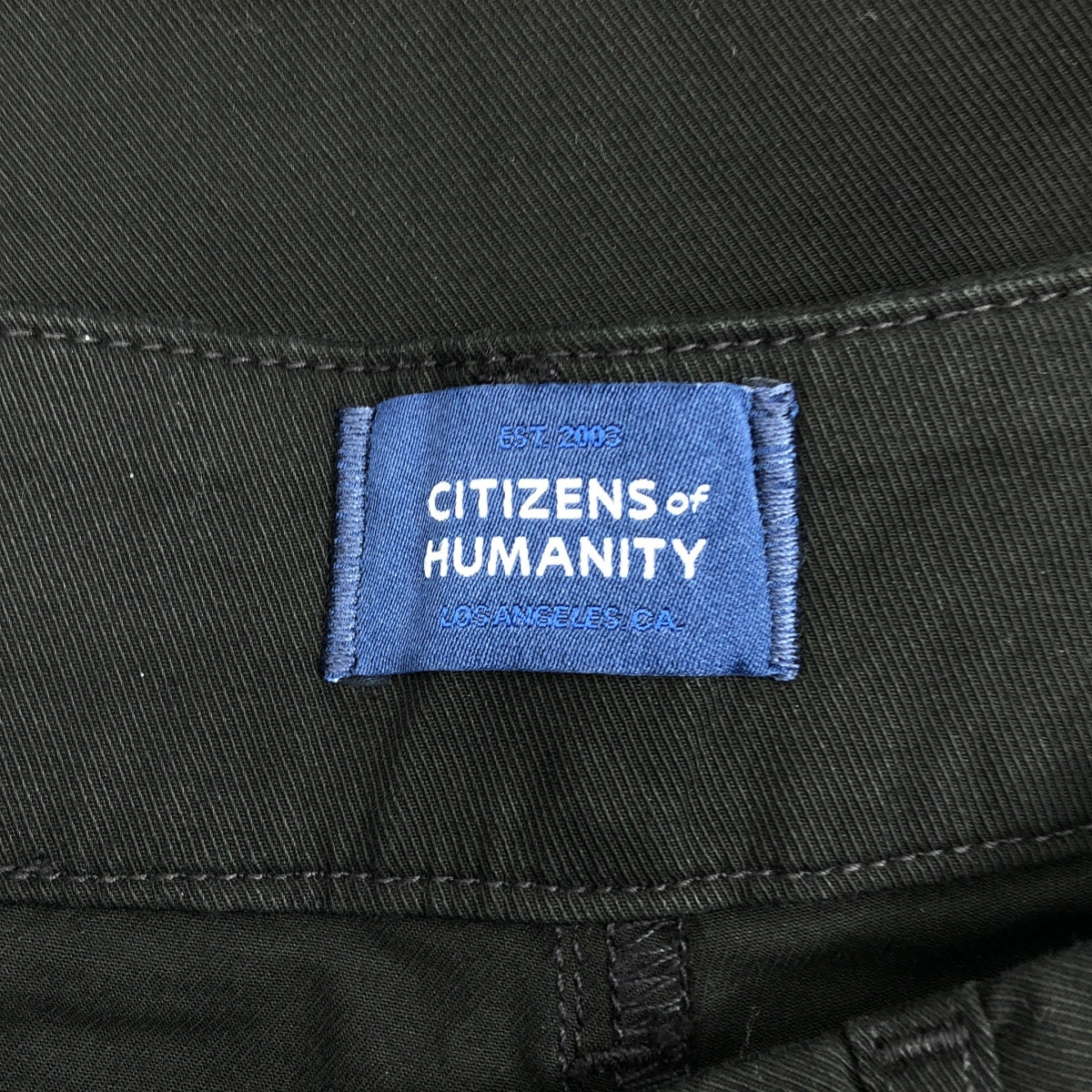 【新品】  MUSE de Deuxieme Classe / ミューズドゥーズィーエムクラス | 2025SS | 【CITIZENS of HUMANITY / シチズンズ・オブ・ヒューマニティ】 PLEATED TROUSER  ストレッチコットン ワイドパンツ | 26 | ブラック | レディース
