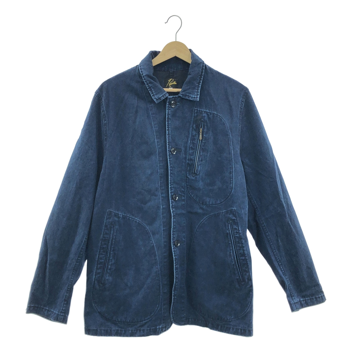 Needles / 니들스 | 데님 라이크 워크 재킷 | M | 인디고 블루 | 남성