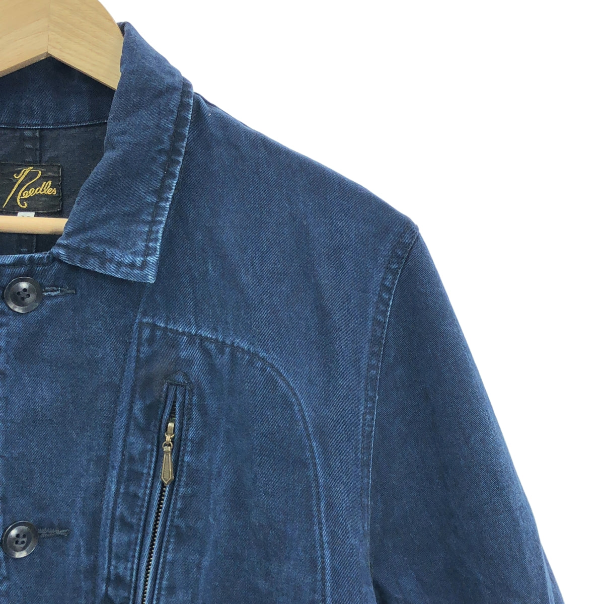 Needles / 니들스 | 데님 라이크 워크 재킷 | M | 인디고 블루 | 남성