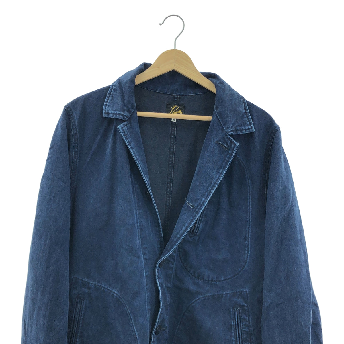 Needles / 니들스 | 데님 라이크 워크 재킷 | M | 인디고 블루 | 남성