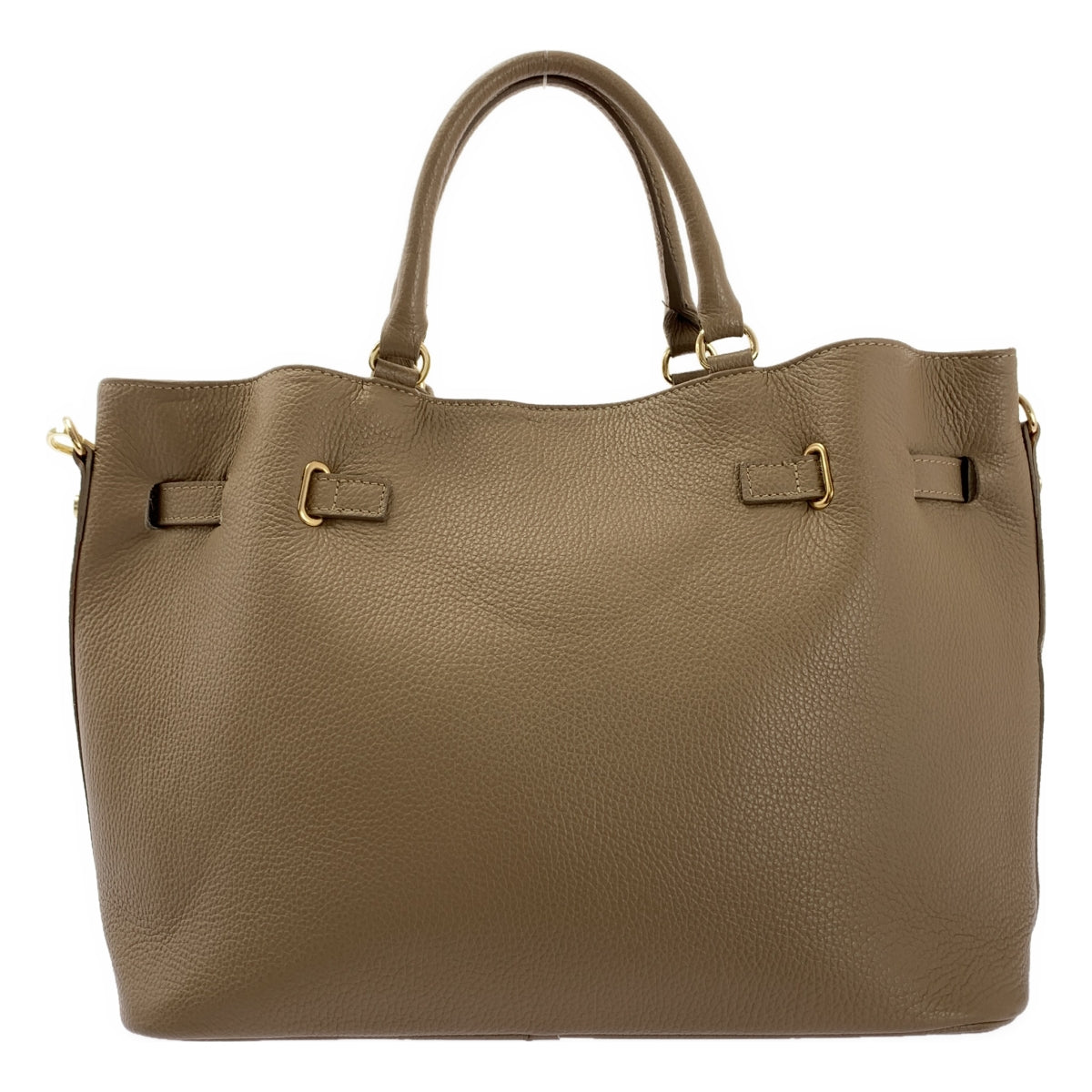 [狀況極佳] MILOS | 兩用手提包/單肩包 | 灰褐色 | 女款