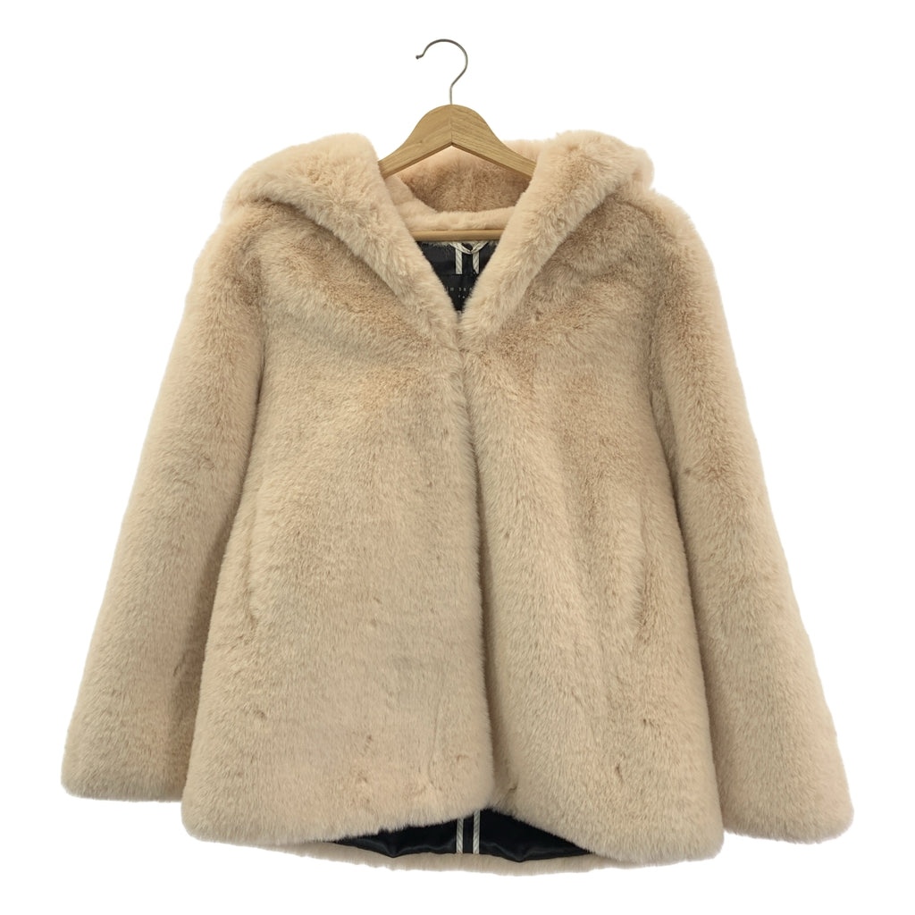 H品牌 | MARINA仿毛皮連帽外套/短外套 | XS/S碼 | 女款