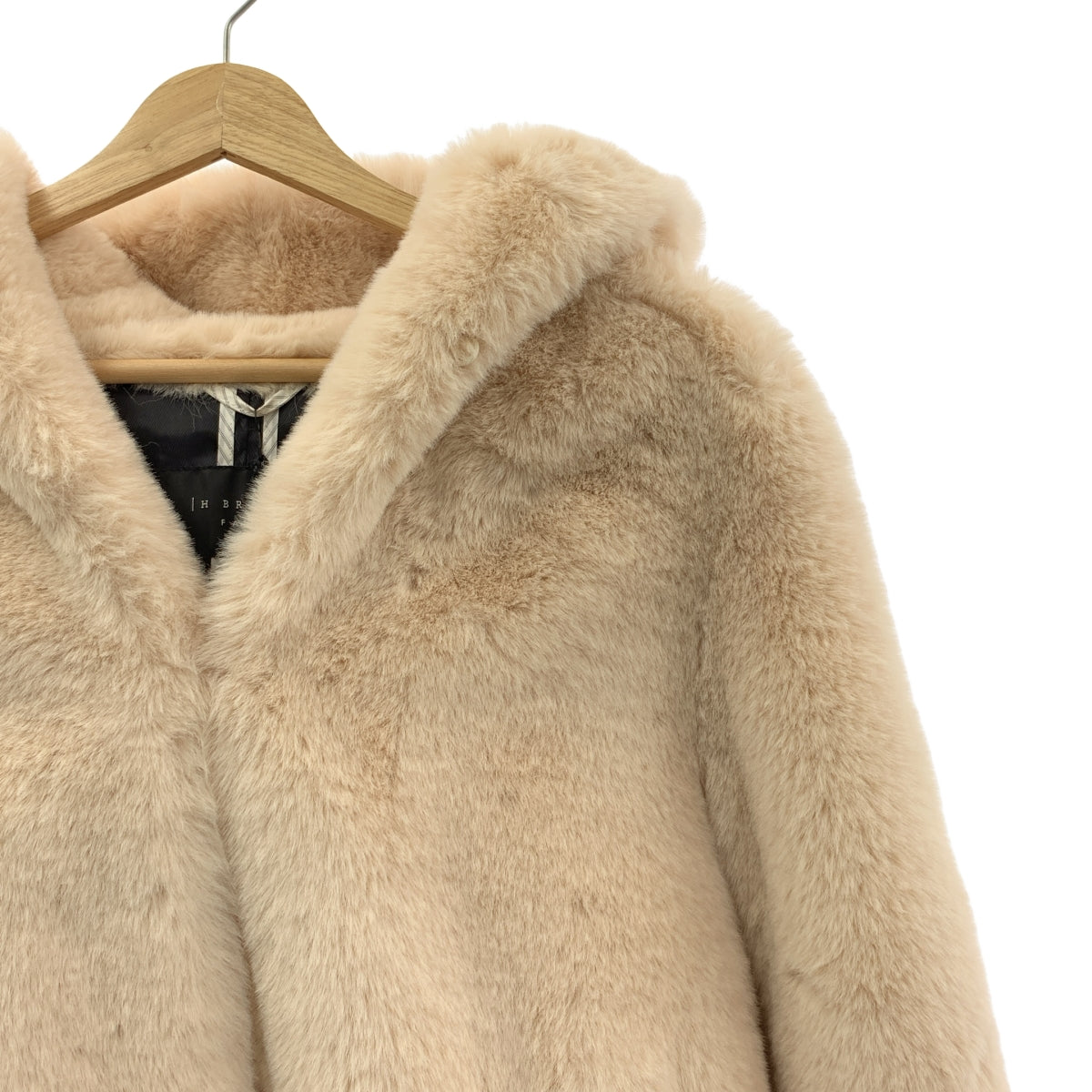 H品牌 | MARINA仿毛皮連帽外套/短外套 | XS/S碼 | 女款