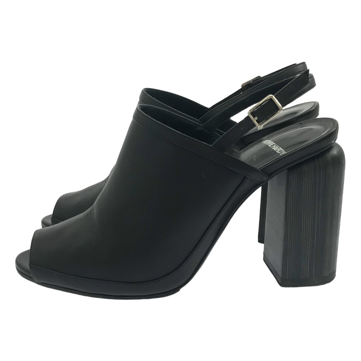 【미품】 PIERRE HARDY / 피에르 알디 | 힐 스트랩 샌들 | 38 | 블랙 | 여성