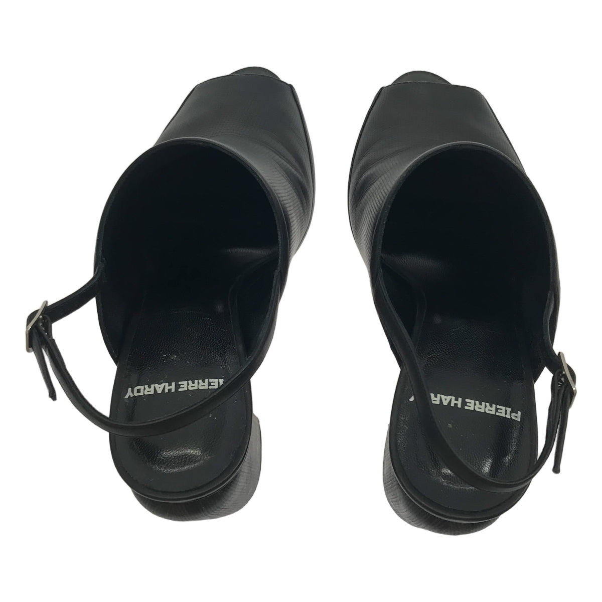 【미품】 PIERRE HARDY / 피에르 알디 | 힐 스트랩 샌들 | 38 | 블랙 | 여성