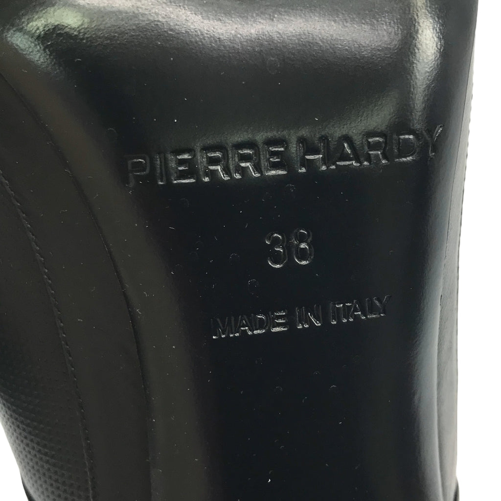 【美品】  PIERRE HARDY / ピエールアルディ | ヒール ストラップサンダル | 38 | ブラック | レディース