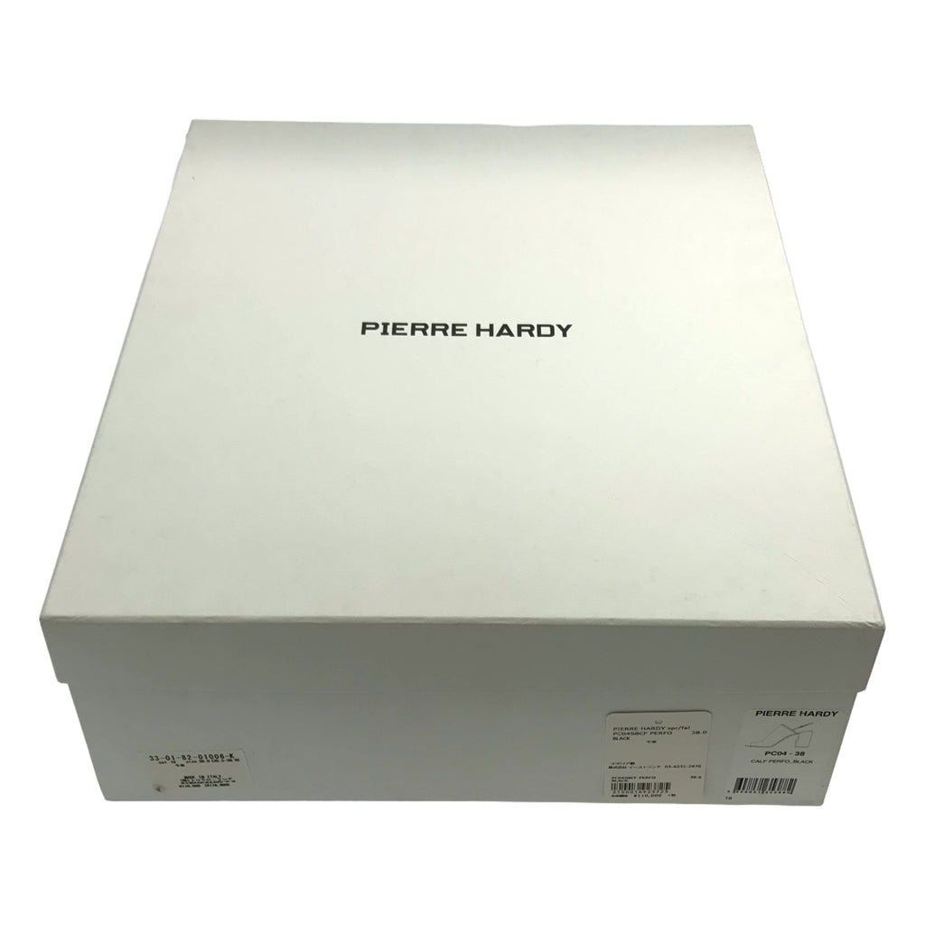 【美品】  PIERRE HARDY / ピエールアルディ | ヒール ストラップサンダル | 38 | ブラック | レディース