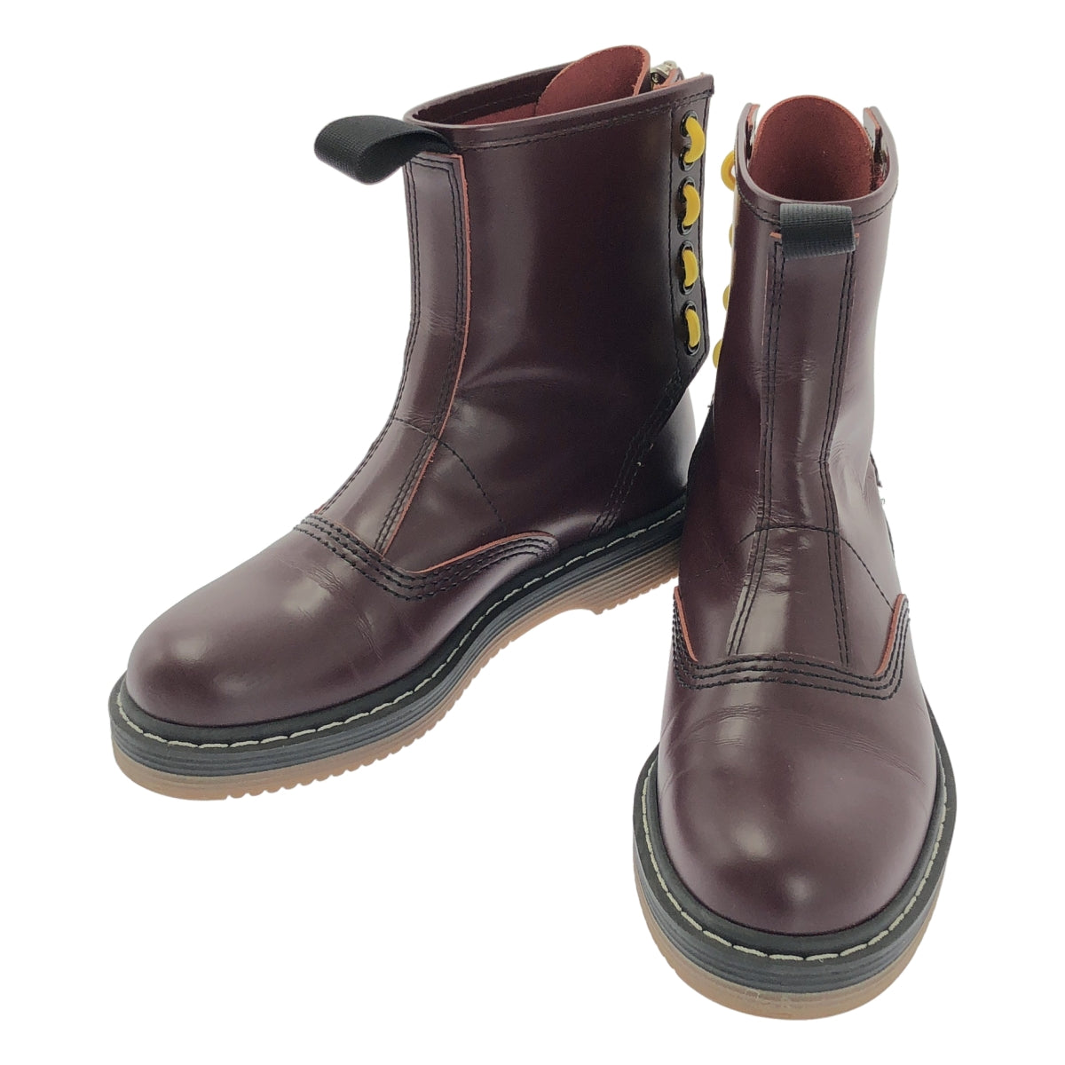 sacai / サカイ | × Hender scheme / Hender Scheme 標誌拉鍊短靴 |