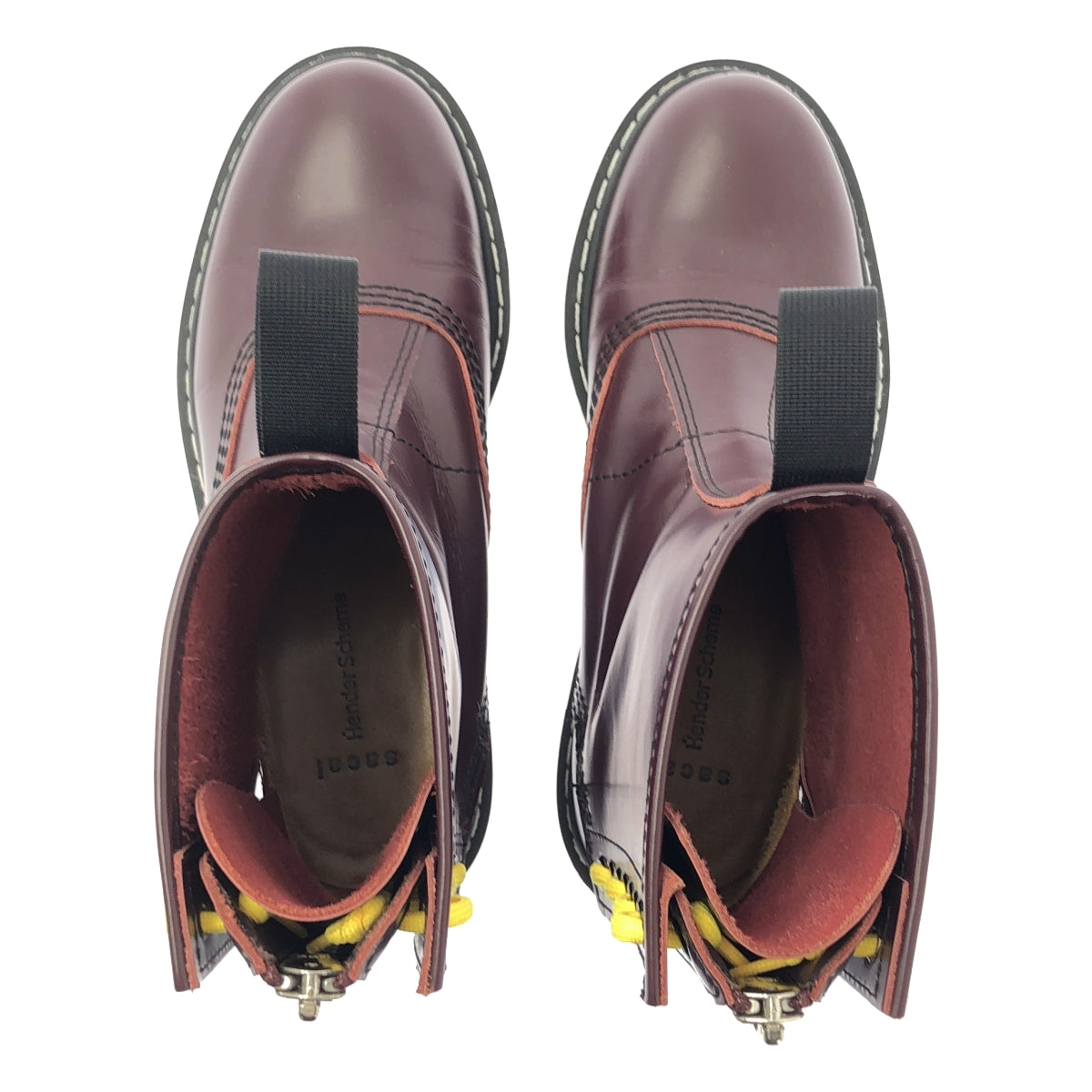 sacai / サカイ | × Hender scheme / Hender Scheme 標誌拉鍊短靴 |