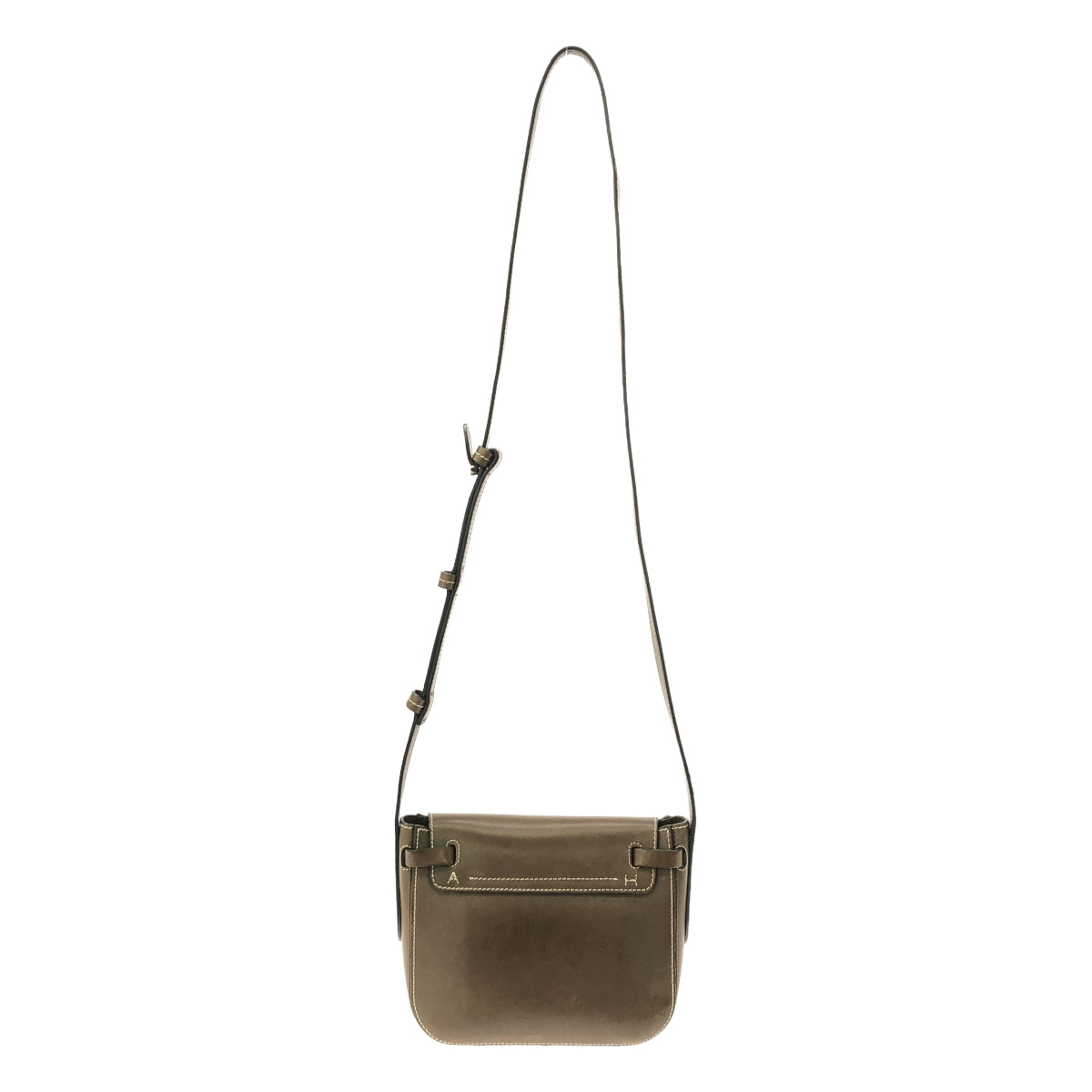 ANYA HINDMARCH / アニヤハインドマーチ | RETURN TO NATURE レザー クロスボディバッグ | ブラウン | レディース